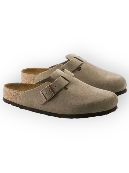 נעלי BIRKENSTOCK BOSTON TAUPE