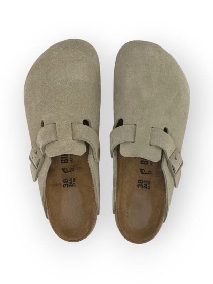 נעלי BIRKENSTOCK BOSTON TAUPE