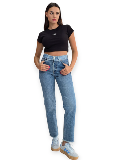 גינס LEVIS 501 CROP CRAFT