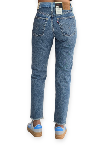 גינס LEVIS 501 CROP CRAFT